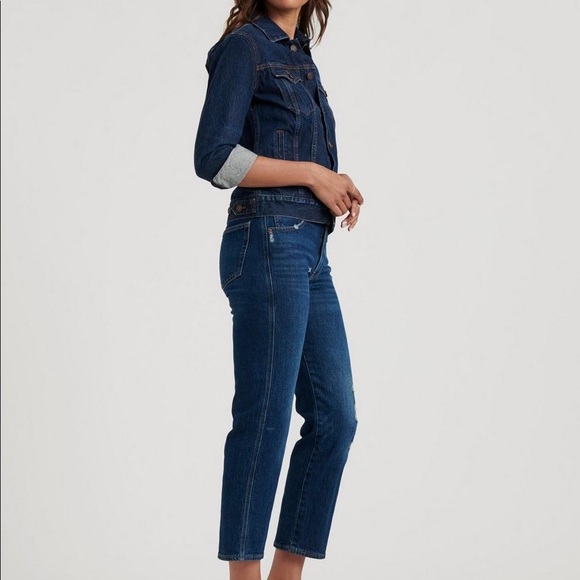 Lucky Brand Straight Authentic Crop - Picture 2 of 3